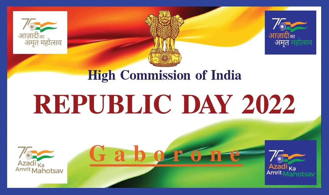 Republic Day 2022 Celebration at HCI Gaborone